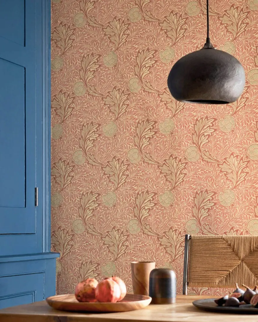 William Morris & Co. Tapet - Apple rust gold