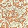 William Morris & Co. Tapet - Bachelor´s Button Burnt Orange/Sky