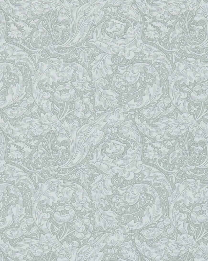William Morris & Co. Tapet - Bachelor´s Button Silver