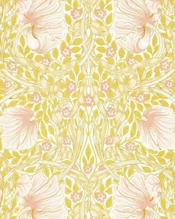 William Morris & Co. Tapet - Pimpernel Sunflower/Pink