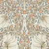 William Morris & Co. Tapet - Pimpernel Linen/Coral