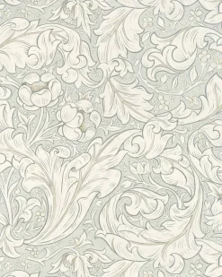 William Morris & Co. Tapet - Pure Bachelor´s Button Grey Blue