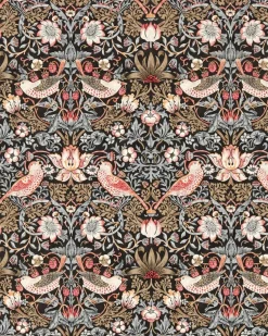 William Morris & Co. Tapet - Strawberry Thief Old fashioned