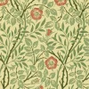 William Morris & Co. Tapet - Sweet Briar Green/Blue/Rose