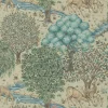 William Morris & Co. Tapet - The Brook Linen Green