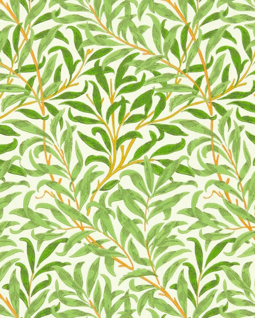 William Morris & Co. Tapet - Willow Boughs leaf green
