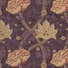 William Morris & Co. Tapet - Windrush aubergine/wine